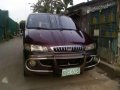Hyundai Starex 2001 Manual Red For Sale-1