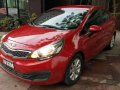 Kia Rio 2013 Model MT Red For Sale-1