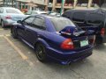 Mitsubishi Evolution sedan blue for sale -1