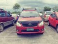 Toyota Innova 2013 van red for sale -0