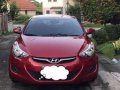 Hyundai Elantra 2012 AT Red Sedan For Sale-0