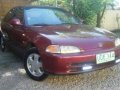 Honda Civic Esi 1995 MT Red For Sale-2