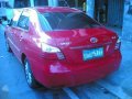 Toyota Vios 1.3 G 2013 MT Red Sedan For Sale -2