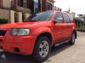 Ford Escape XLT 4x4 2.0 AT Red For Sale-0