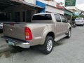 Fresh Toyota Hilux 2005 AT Beige For Sale-4