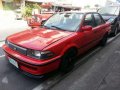 Toyota Corolla 1991 MT Red Sedan For sale-3