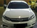 2012 Honda Civic Exi  AT White For Sale-0