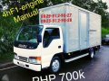 elf close van aluminum van canter fuso isuzu giga forward mini dump-0