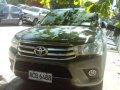 Toyota 2016 Hilux 4X4 Manual Gray for sale -0