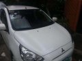 Mitsubishi Mirage 2014 GLS AT White For Sale-0