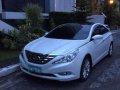 2013 Hyundai Sonata AT White For Sale-3