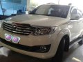 Toyota Fortuner 2012 AT White For Sale-1