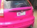 2008 Honda CRV Pink SUV AT For Sale-1