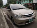 2007 Honda City iDSi MT Beige Sedan For Sale-1