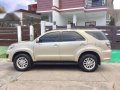 2013 Toyota Fortuner G 4x2 Beige For Sale -1