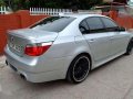 BMW 525i E60 M5 AT Silver For Sale-1