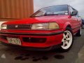 Toyota Corolla 1990 Small Body Maroon interior for sale-7