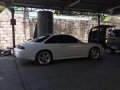 White Nissan Silvia s14 MT for sale-1