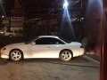 White Nissan Silvia s14 MT for sale-0