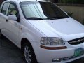 2005 Chevrolet Aveo Hatchback White For Sale-1