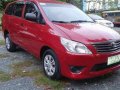2013 Toyota Innova E Diesel Red For Sale-1