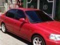 Rush Red Honda Civic Vti 2000 MT-6