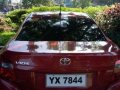 Toyota Vios J 2016 Red AT Sedan For Sale -0