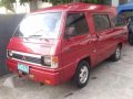 Mitsubishi L300 Versa Van MT Red For Sale -1