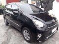 2017 Wigo 10 E Black Manual Toyota 365K only-1