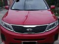 Kia Sorento LX AT 4 Diesel Red For Sale -0