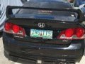 Honda Civic 2008 Manual Black For Sale -2