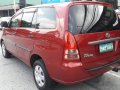 For sale Red Toyota Innova 2006-6