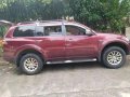 2013 Mitsubishi Montero Gls V AT Red For Sale -1