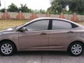 Hyundai Accent 2012 Beige Sedan For Sale -3