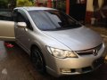 Honda Civic 1.8S AT 2007 Silver For Sale -0