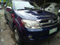 2006 Toyota Fortuner V 4x4 AT Blue For Sale -0