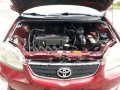 Toyota vios 2004 sedan red for sale -6