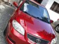 Toyota vios 2004 sedan red for sale -1