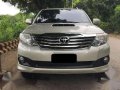 2013 Toyota Fortuner G AT Grey For Sale -1