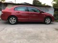 Honda Civic FD 1.8 AT Red Sedan For Sale -3
