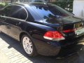 BMW 745i 4L AT 2002 Black Sedan For Sale -1