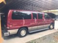 2002 Ford E-150 Chateau Red Van For Sale -2
