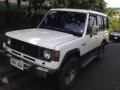 Mitsubishi 1st Gen Pajero 4x4 White For Sale -2