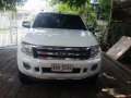 Ford Ranger 2014 WHITE FOR SALE-1