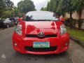 2012 Toyota Yaris 1.5 RS Red For Sale -3