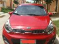 Kia Rio Hatchback 2012 AT Red For Sale -0