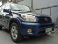 2004 Toyota Rav4 4WD AT Blue For Sale -1