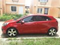 Kia Rio Hatchback 2012 AT Red For Sale -1