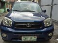 2004 Toyota Rav4 4WD AT Blue For Sale -0