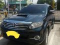 Toyota Fortuner G 2014 MT Green For Sale -0